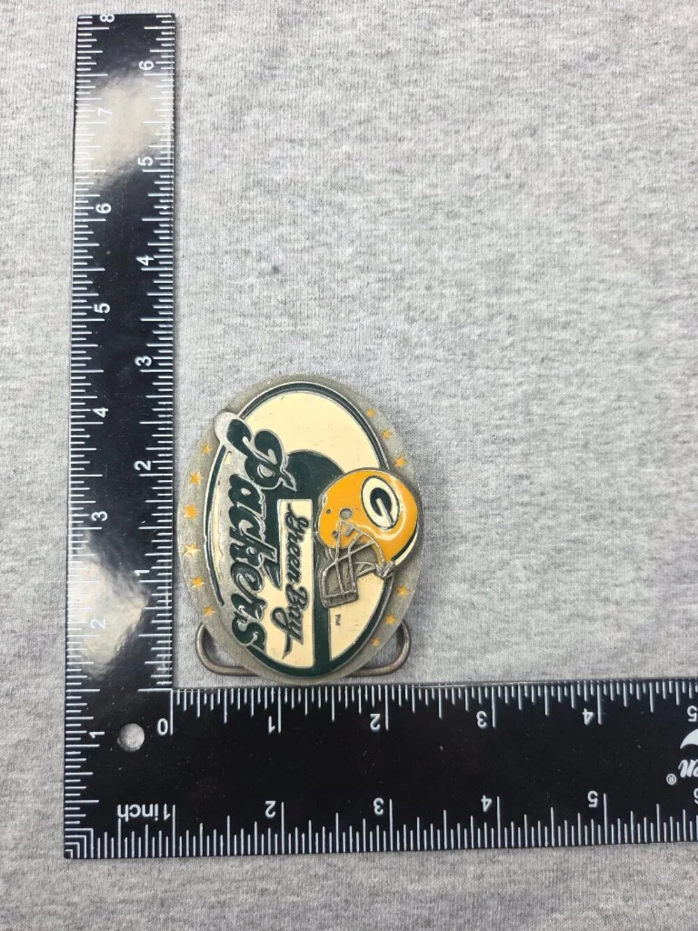 Rare 1997 Siskiyou Green Bay Packers Limited Edition Pewter Belt Buckle NFL USA